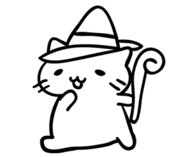 Mitchiri Cat Modern sticker #4523599