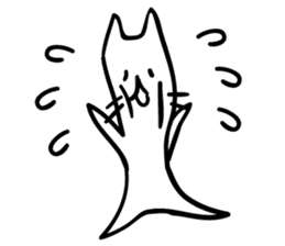 Mitchiri Cat Modern sticker #4523603