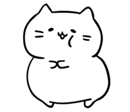 Mitchiri Cat Modern sticker #4523605