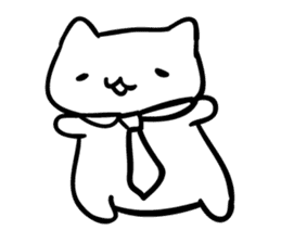 Mitchiri Cat Modern sticker #4523607