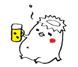 the fat kappa sticker #4524110