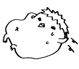 the fat kappa sticker #4524115