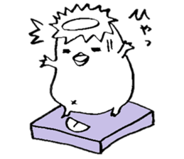 the fat kappa sticker #4524130