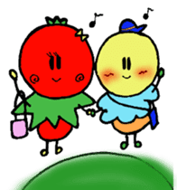 Fairy tomato sticker #4524175