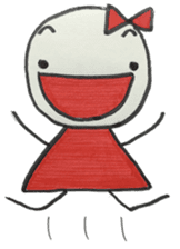 Ribbon Girl's Daily Life sticker #4524177