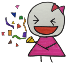 Ribbon Girl's Daily Life sticker #4524183