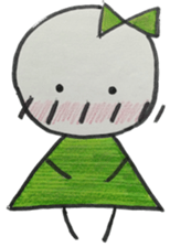 Ribbon Girl's Daily Life sticker #4524196