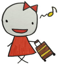 Ribbon Girl's Daily Life sticker #4524199