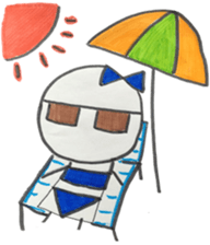 Ribbon Girl's Daily Life sticker #4524200