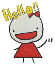 Ribbon Girl's Daily Life sticker #4524203