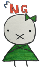 Ribbon Girl's Daily Life sticker #4524207