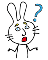 Two rabbit. sticker #4524634