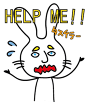 Two rabbit. sticker #4524641