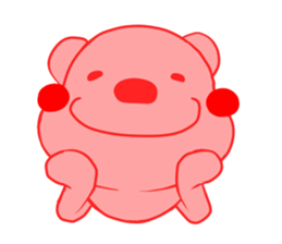 pink KUMA sticker #4525698