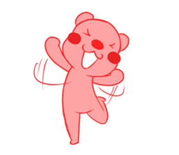 pink KUMA sticker #4525700