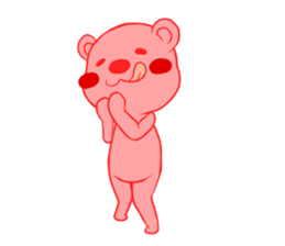 pink KUMA sticker #4525705