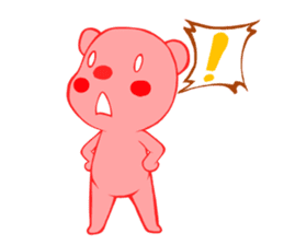 pink KUMA sticker #4525707