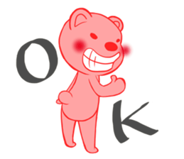 pink KUMA sticker #4525716