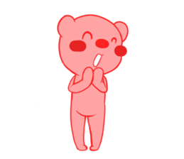pink KUMA sticker #4525723