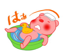 pink KUMA sticker #4525733