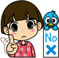 Nina-chan sticker #4526186