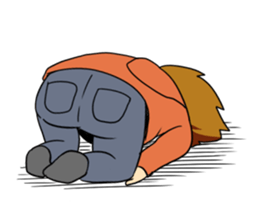 Yuru-men's sticker #4526232