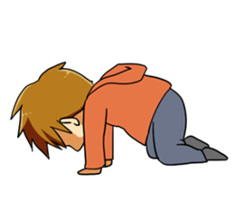 Yuru-men's sticker #4526233