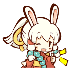 "nagomichan" and "god rabbit (shentu)"