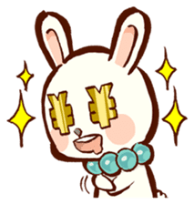 "nagomichan" and "god rabbit (shentu)" sticker #4526342