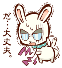 "nagomichan" and "god rabbit (shentu)" sticker #4526348