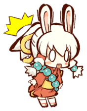"nagomichan" and "god rabbit (shentu)" sticker #4526349