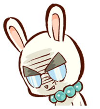 "nagomichan" and "god rabbit (shentu)" sticker #4526350