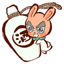 "nagomichan" and "god rabbit (shentu)" sticker #4526353