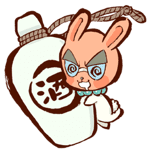 "nagomichan" and "god rabbit (shentu)" sticker #4526353