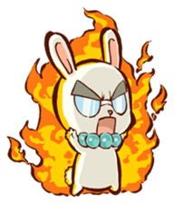 "nagomichan" and "god rabbit (shentu)" sticker #4526355