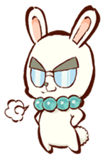 "nagomichan" and "god rabbit (shentu)" sticker #4526356