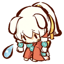 "nagomichan" and "god rabbit (shentu)" sticker #4526357