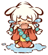 "nagomichan" and "god rabbit (shentu)" sticker #4526364