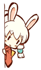 "nagomichan" and "god rabbit (shentu)" sticker #4526368