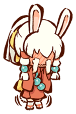 "nagomichan" and "god rabbit (shentu)" sticker #4526371