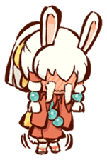 "nagomichan" and "god rabbit (shentu)" sticker #4526371