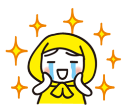 Hokkamuri Shy Girl sticker #4526934