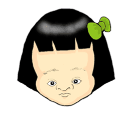 I root'm a friendly child sticker #4527088