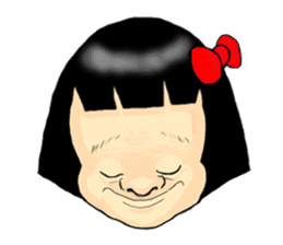 I root'm a friendly child sticker #4527089