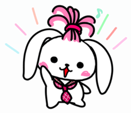 I am Handa, the panda, sincerely. sticker #4527372