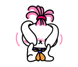 I am Handa, the panda, sincerely. sticker #4527374