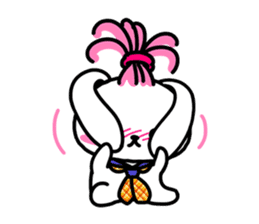 I am Handa, the panda, sincerely. sticker #4527374