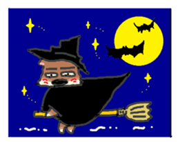 Shiba Inu and Corgi of the four seasons sticker #4527604