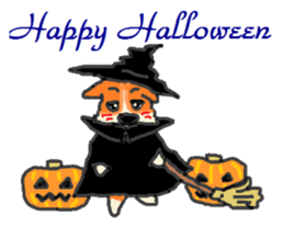 Shiba Inu and Corgi of the four seasons sticker #4527605