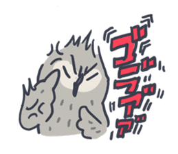 High tension of Owl sticker #4527741